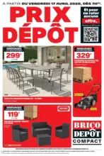 Brico D&eacute;p&ocirc;t PRIX D&Eacute;P&Ocirc;T - au 30.04.2026