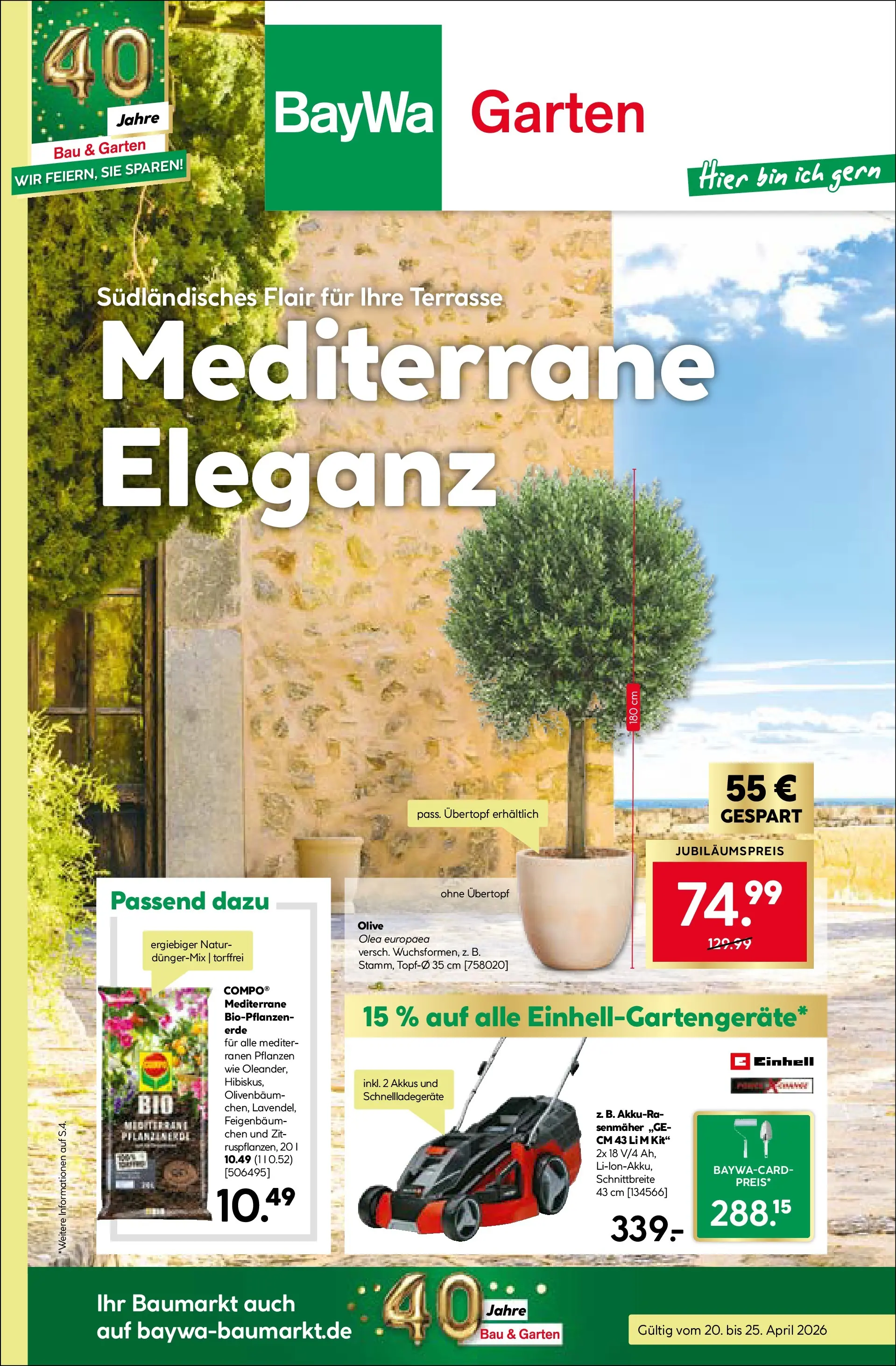 Angebote - BayWa: Wochenangebote (ab 19.04.2026) zum Blättern | Seite: 1