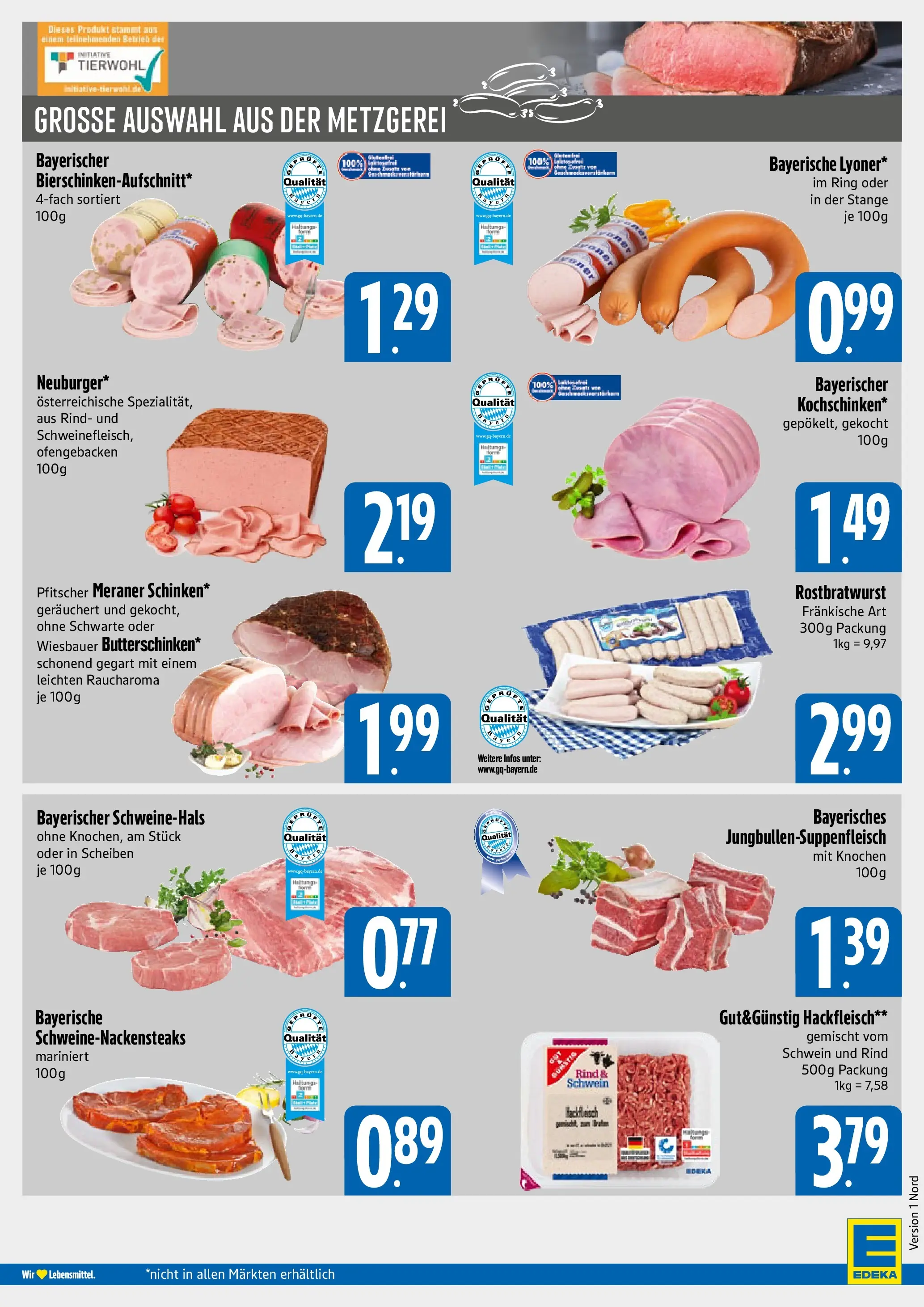 Angebote - E xpress: Wochenangebote (ab 19.04.2026) zum Blättern | Seite: 4 | Produkte: Hackfleisch