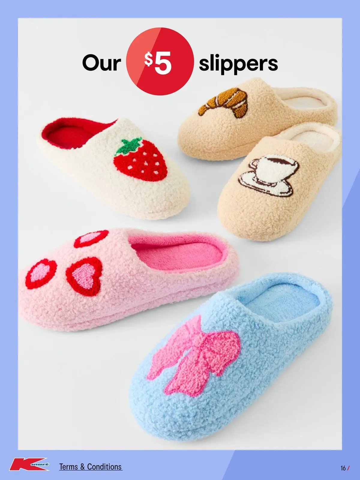 ﻿Kmart catalogue valid from 15/04/2026 > Online Australia | Page: 16 | Products: Slippers