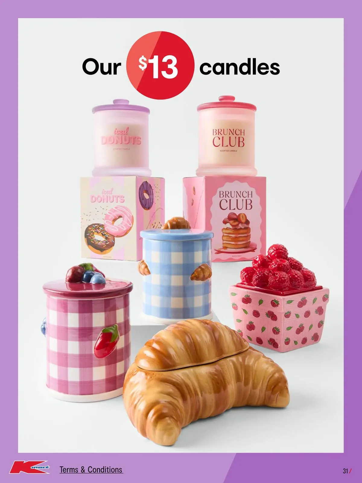 ﻿Kmart catalogue valid from 15/04/2026 > Online Australia | Page: 31 | Products: Donuts, Candles, Candle