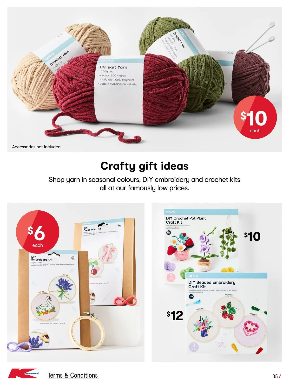 ﻿Kmart catalogue valid from 15/04/2026 > Online Australia | Page: 35 | Products: Kits, Plant, Accessories, Blanket
