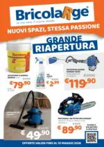 BricolaRge Grande riapertura - al 10.05.2026