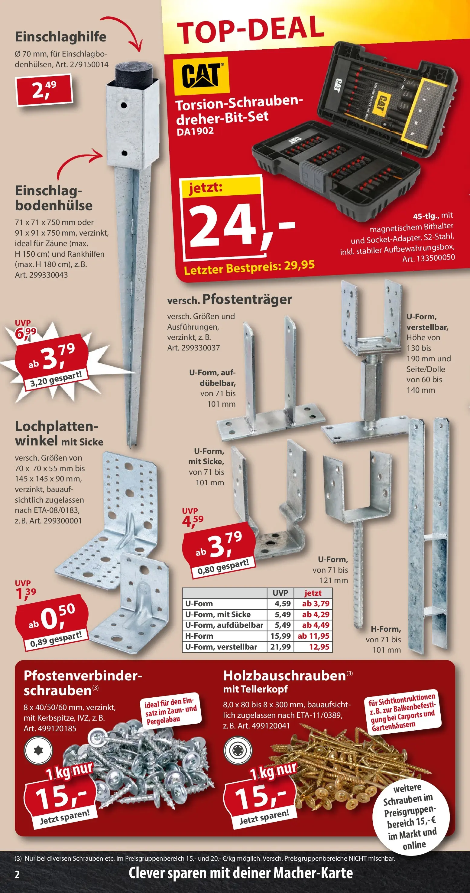 Sonderpreis Baumarkt Aktuelle Angebote (ab 18.04.2026) zum Blättern | Seite: 2