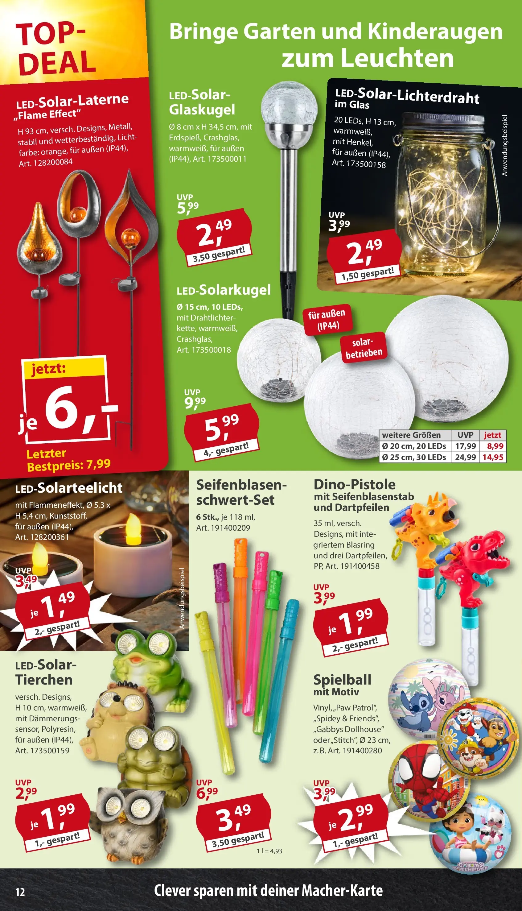 Sonderpreis Baumarkt Aktuelle Angebote (ab 18.04.2026) zum Blättern | Seite: 12 | Produkte: Top