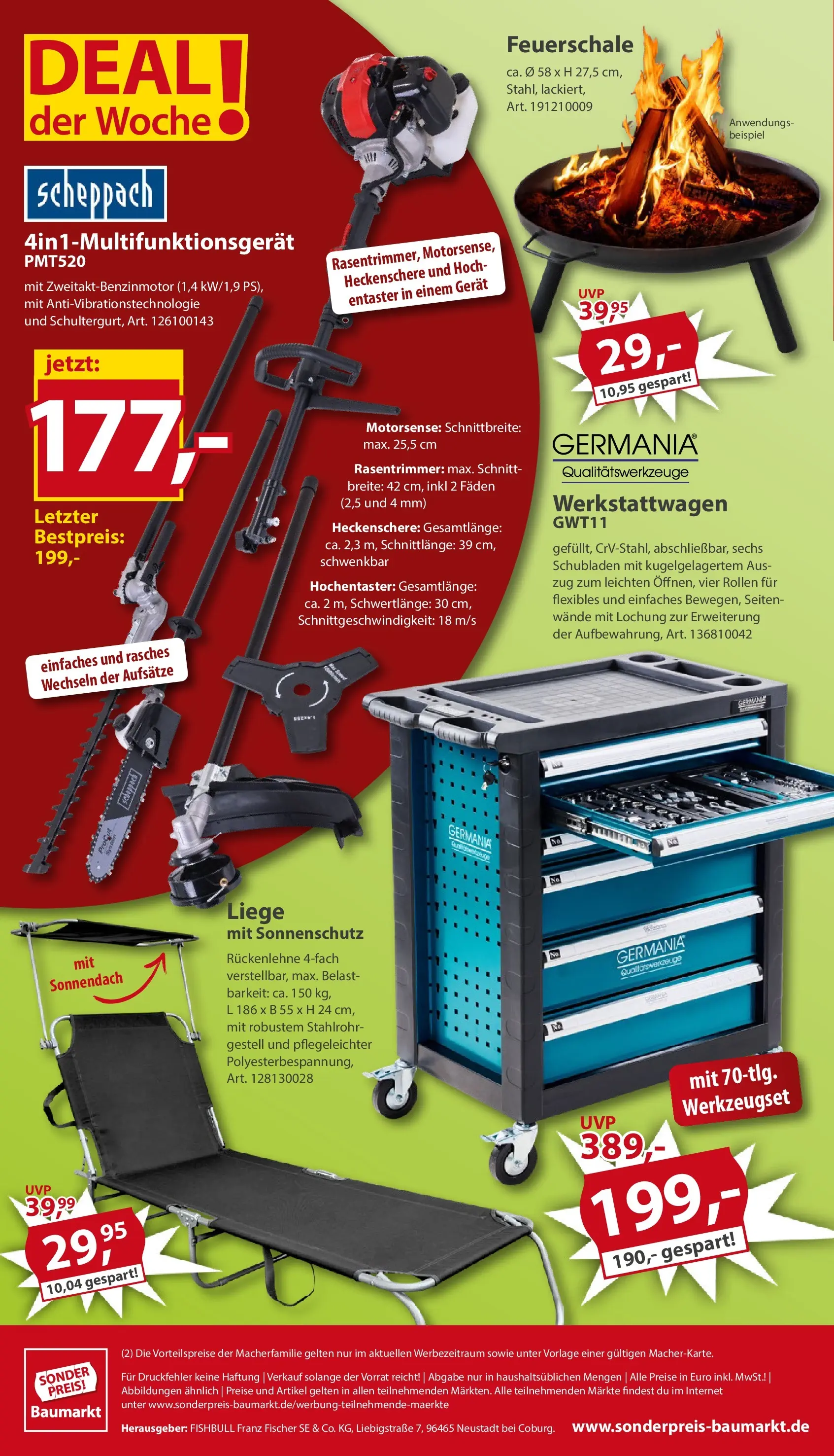 Sonderpreis Baumarkt Aktuelle Angebote (ab 18.04.2026) zum Blättern | Seite: 20 | Produkte: Liege