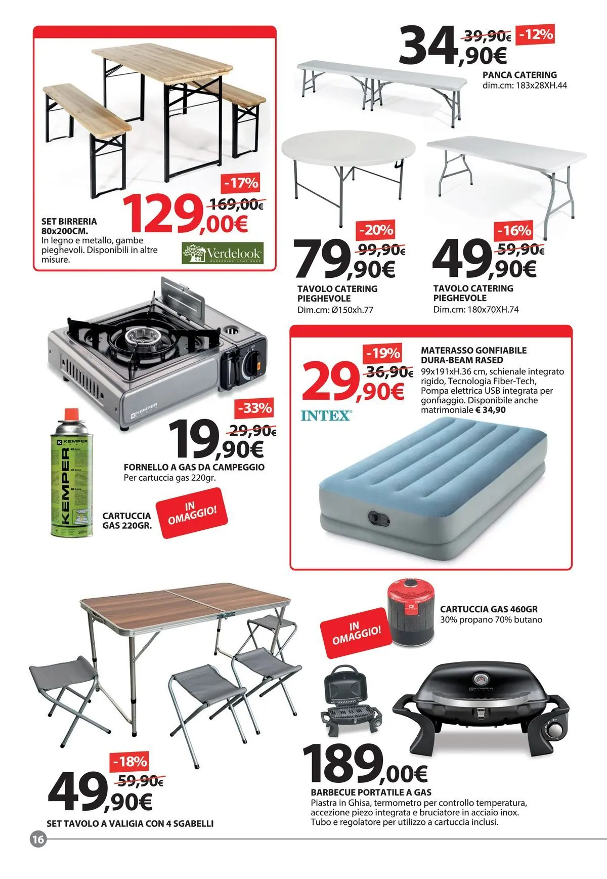 Nuovo Offerte - Festa di Primavera dal 20/04/2026 > offerte anteprima 🛍️ | Pagina: 16 | Prodotti: USB, Termometro, Fornello, Tavolo