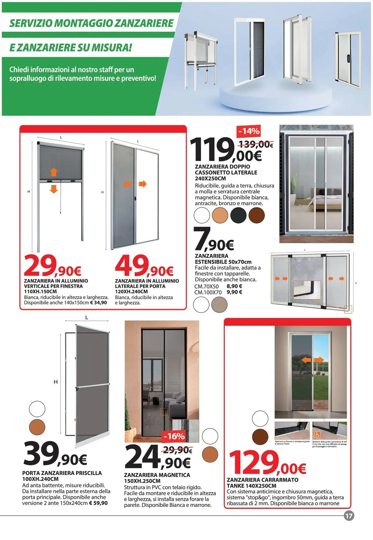 Nuovo Offerte - Festa di Primavera dal 20/04/2026 > offerte anteprima 🛍️ | Pagina: 17 | Prodotti: Zanzariera, Alluminio, Terra