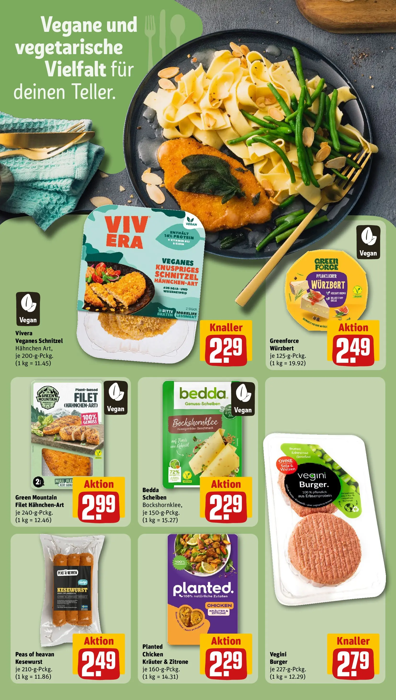 REWE Prospekt ab 20.04.2026 zum Blättern » Angebote | Seite: 13 | Produkte: Hahnchen, Burger, Schnitzel, Zitrone