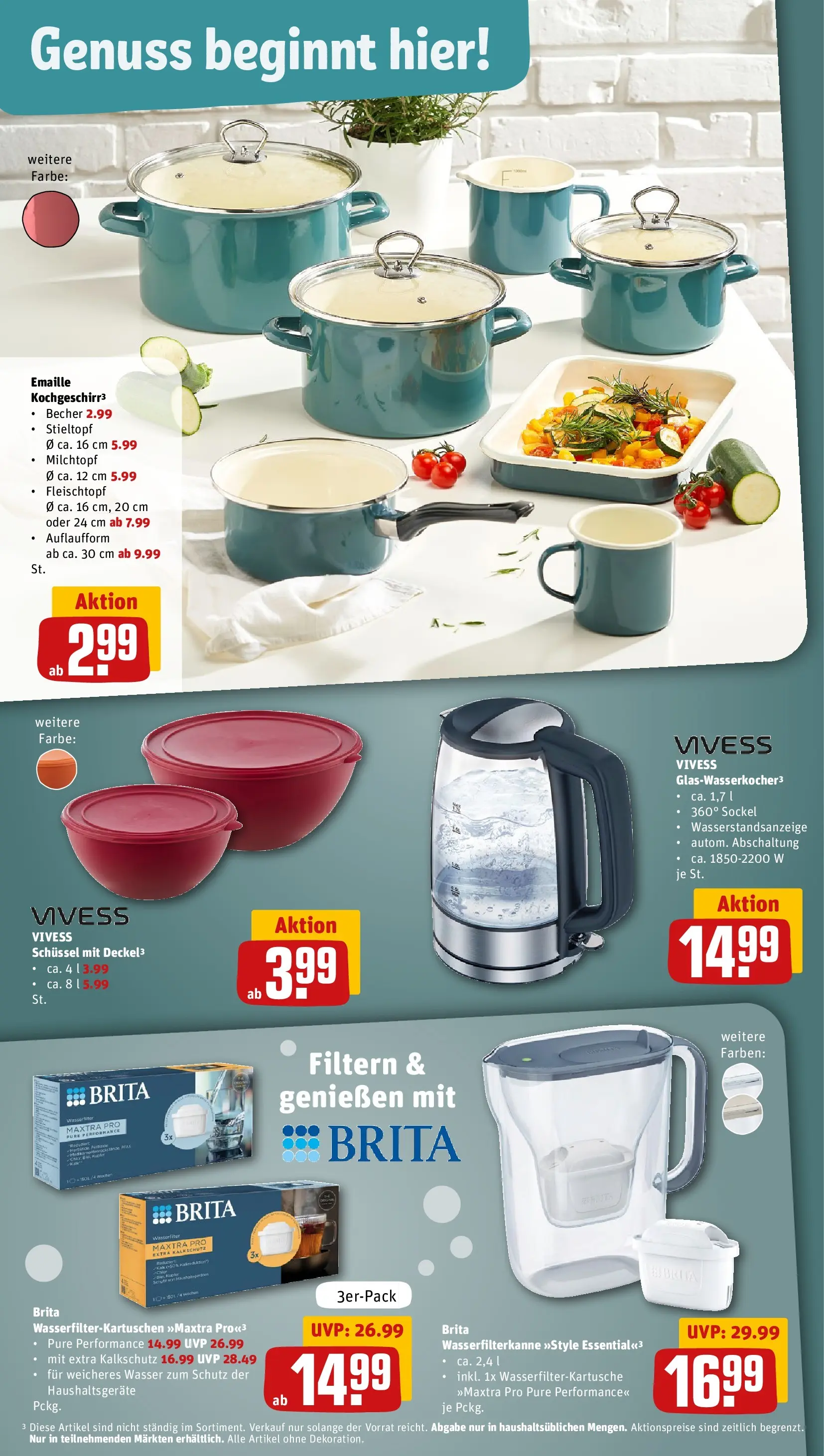 REWE Prospekt ab 20.04.2026 zum Blättern » Angebote | Seite: 26 | Produkte: Wasser