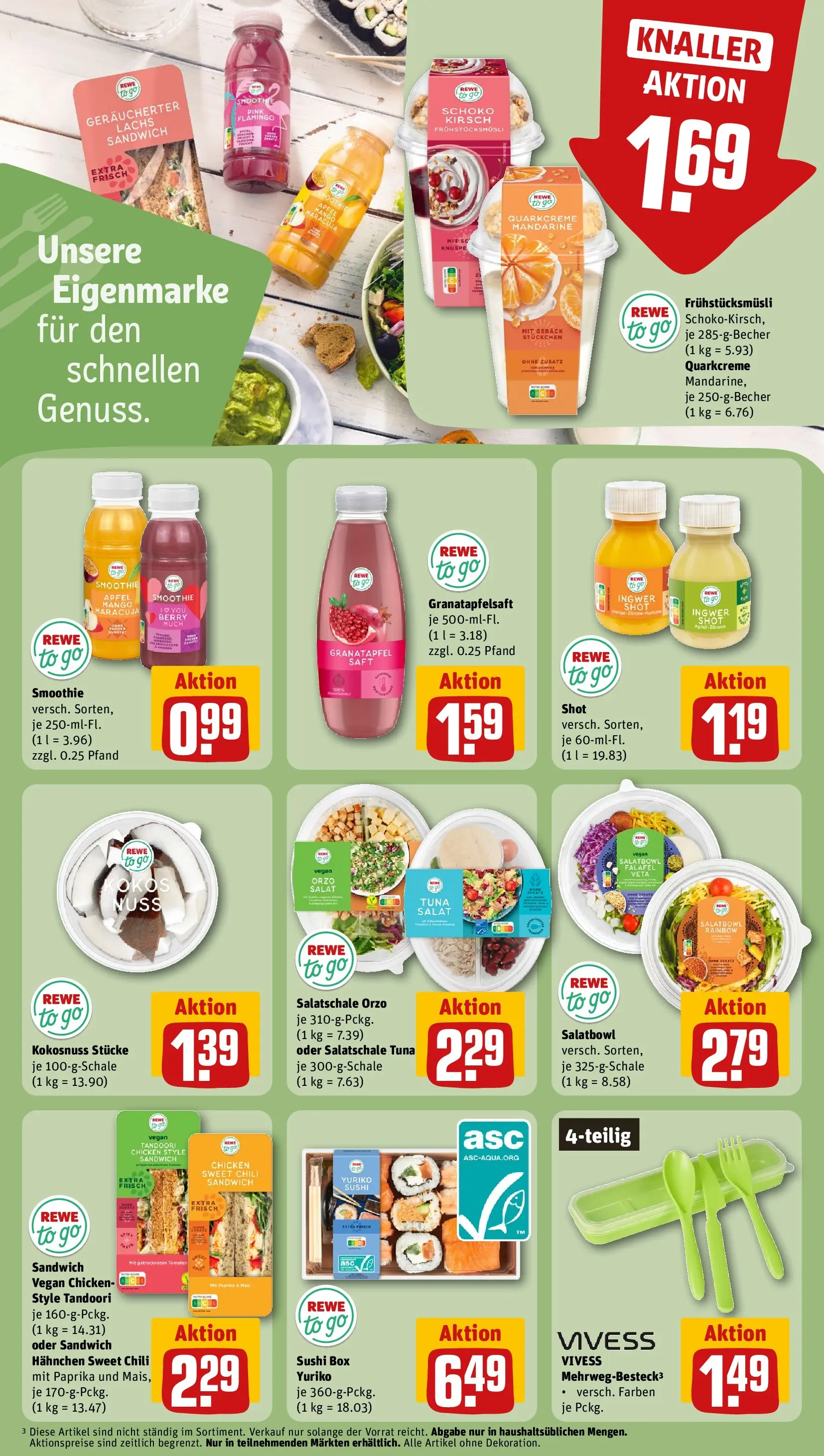 REWE Prospekt ab 20.04.2026 zum Blättern » Angebote | Seite: 29 | Produkte: Hahnchen, Paprika, Chili, Salat