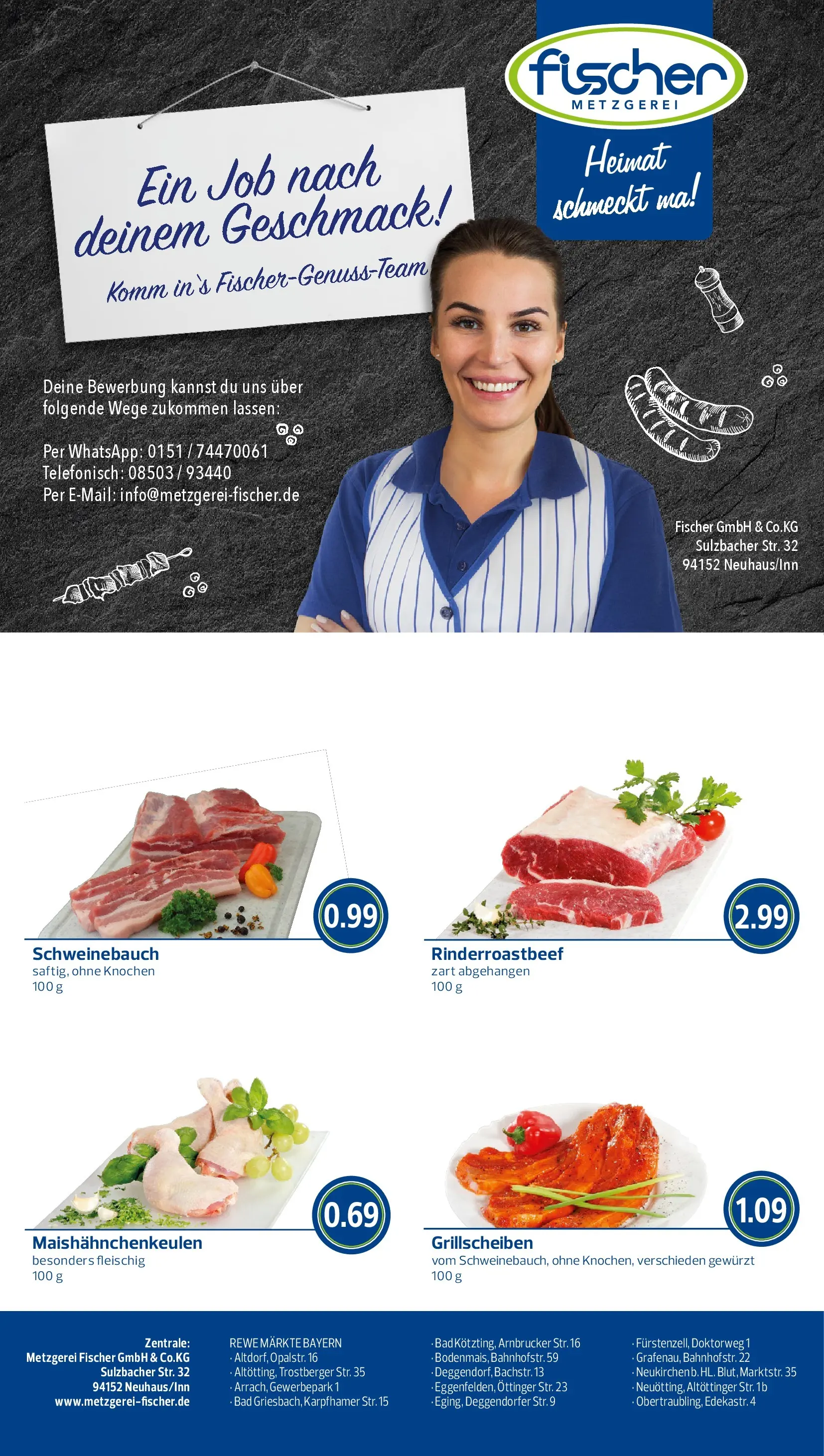 REWE Prospekt ab 20.04.2026 zum Blättern » Angebote | Seite: 14 | Produkte: Schweinebauch, Bad