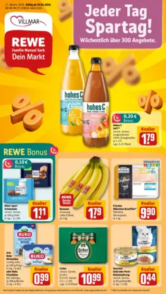 Rewe Prospekt Villmar	 ab 20.04.2026 gültig