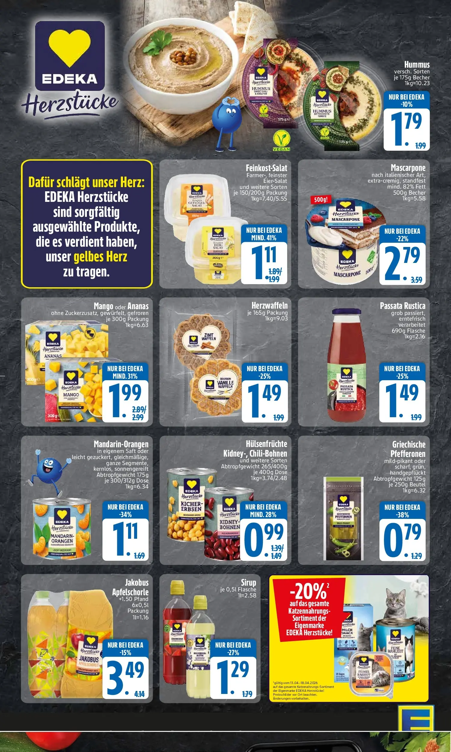 Edeka prospekt Zwiesel	 (ab 13.04.2026) » Angebote Online | Seite: 2 | Produkte: Mascarpone, Sirup, Apple, Waffeln