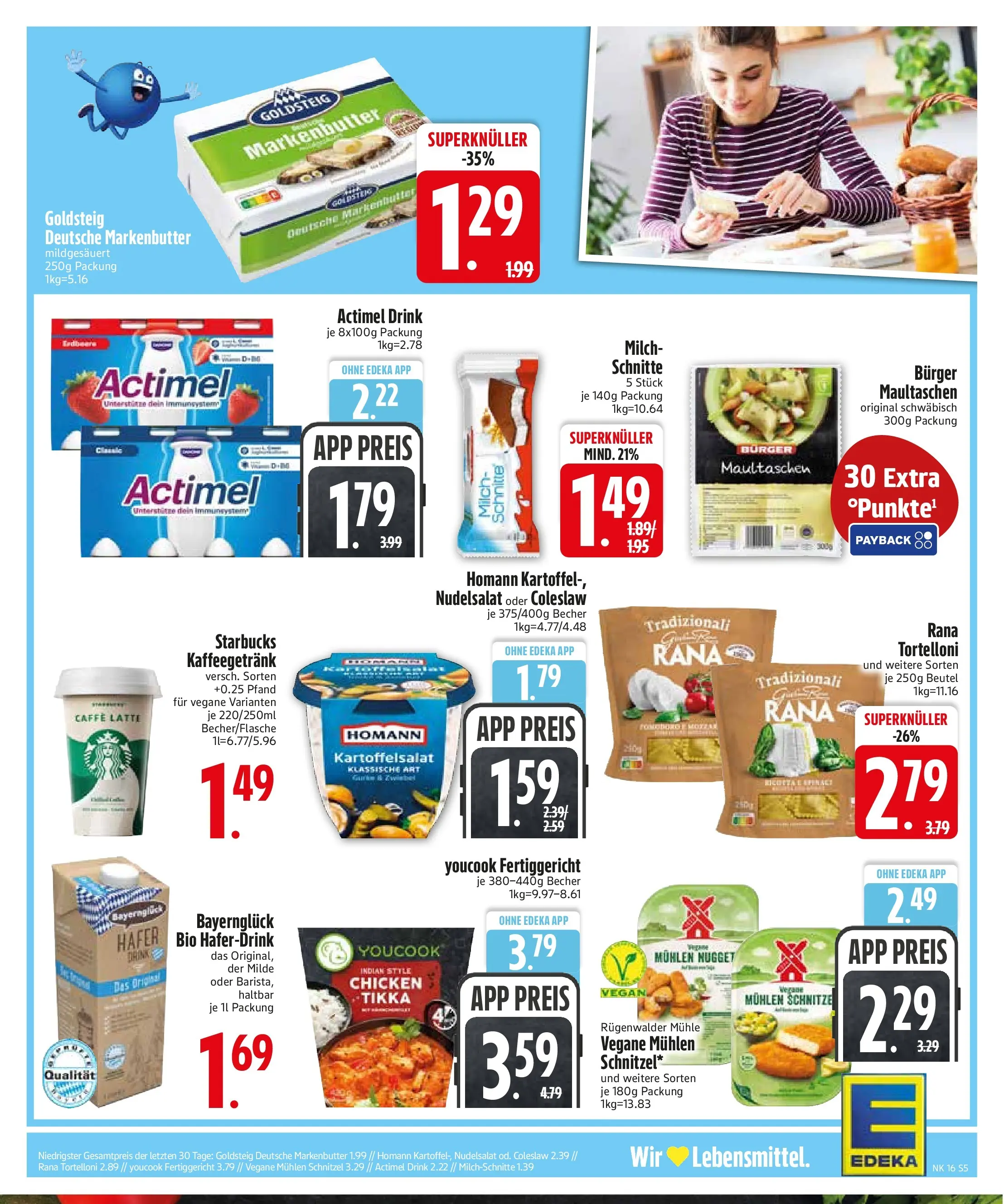 Edeka prospekt Zwiesel	 (ab 13.04.2026) » Angebote Online | Seite: 7 | Produkte: Mühle, Burger, Schnitzel, Haferdrink