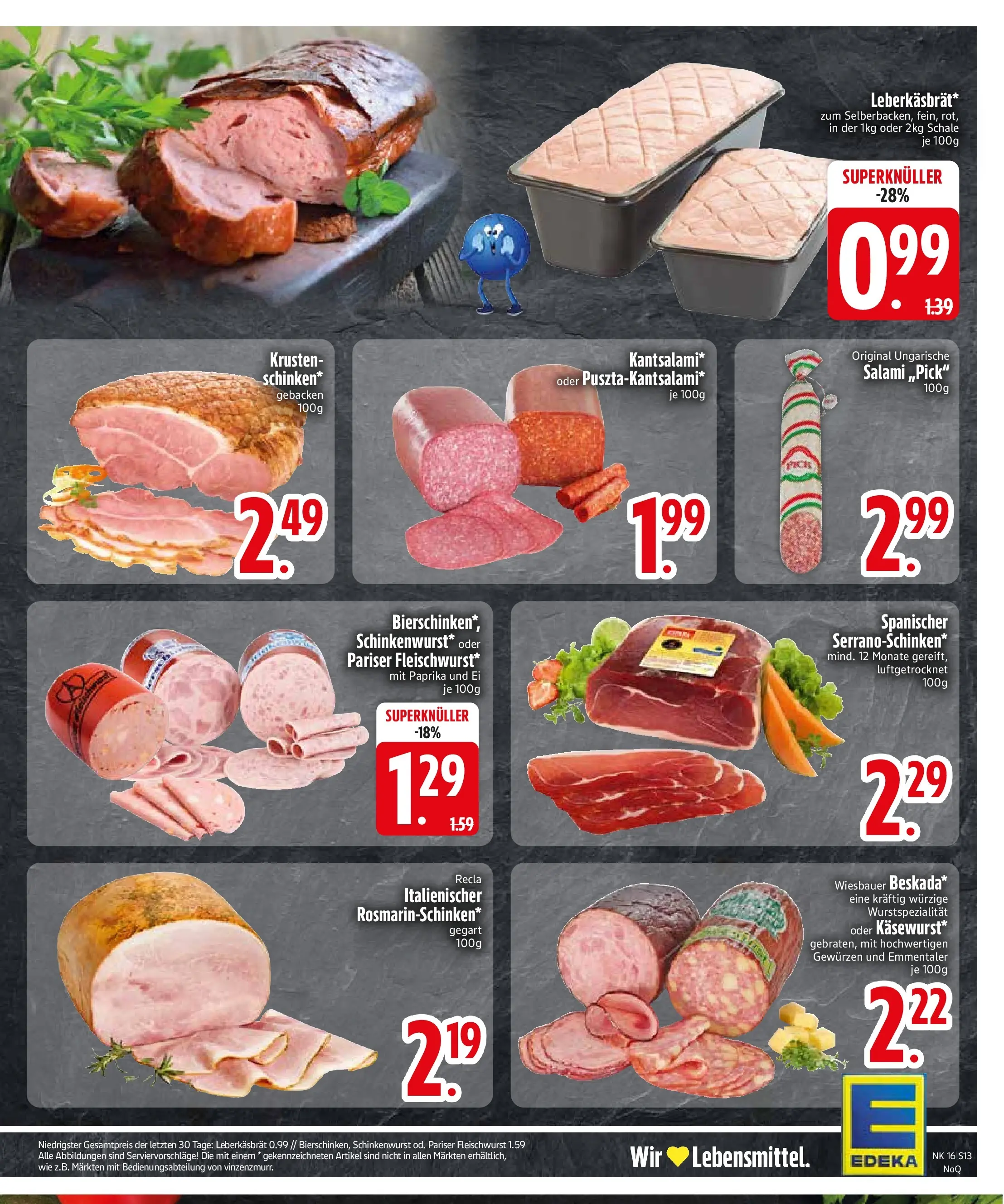 Edeka prospekt Zwiesel	 (ab 13.04.2026) » Angebote Online | Seite: 15 | Produkte: Paprika, Salami