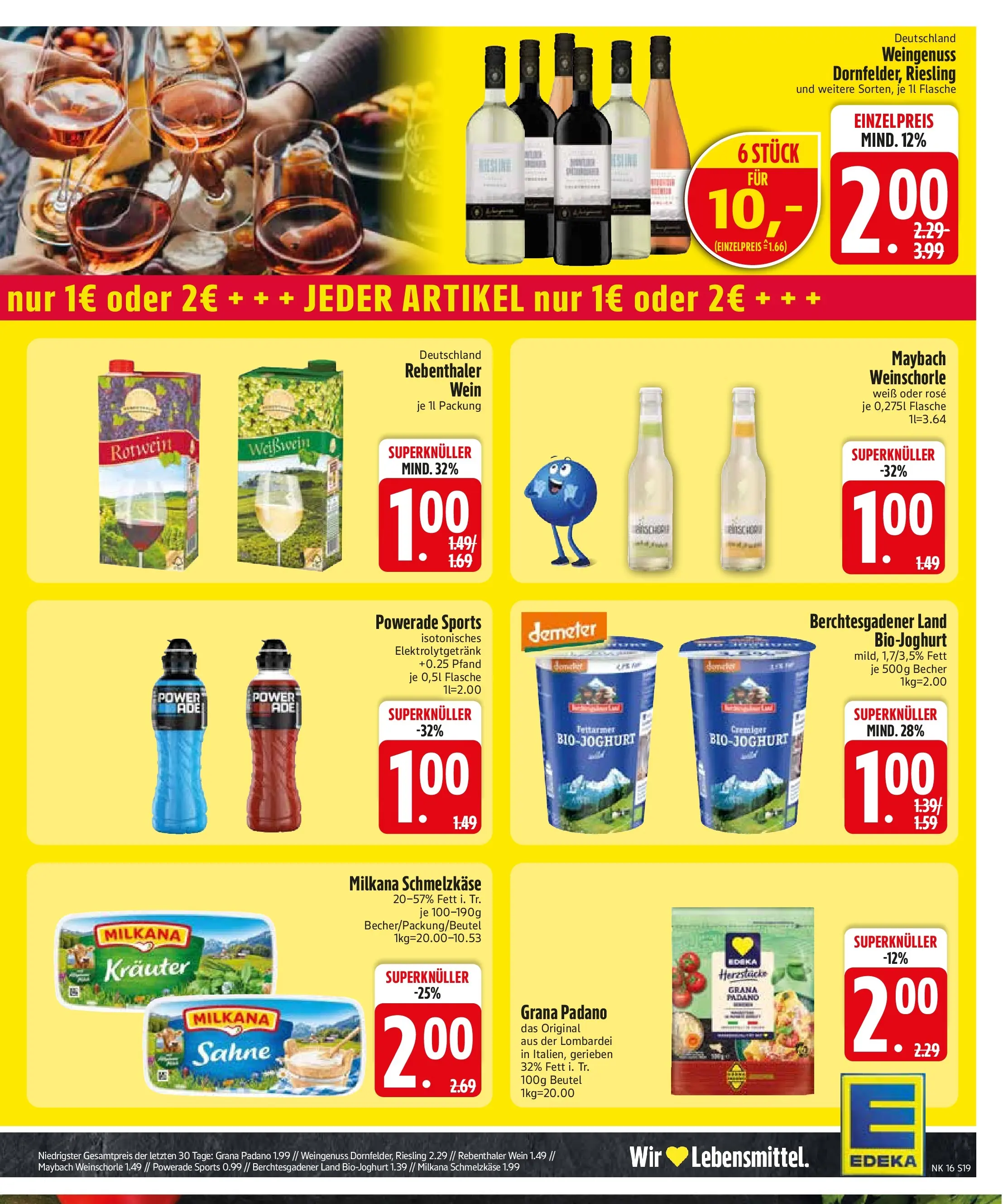Edeka prospekt Zwiesel	 (ab 13.04.2026) » Angebote Online | Seite: 21 | Produkte: Rotwein, Weinschorle, Wein, Sahne