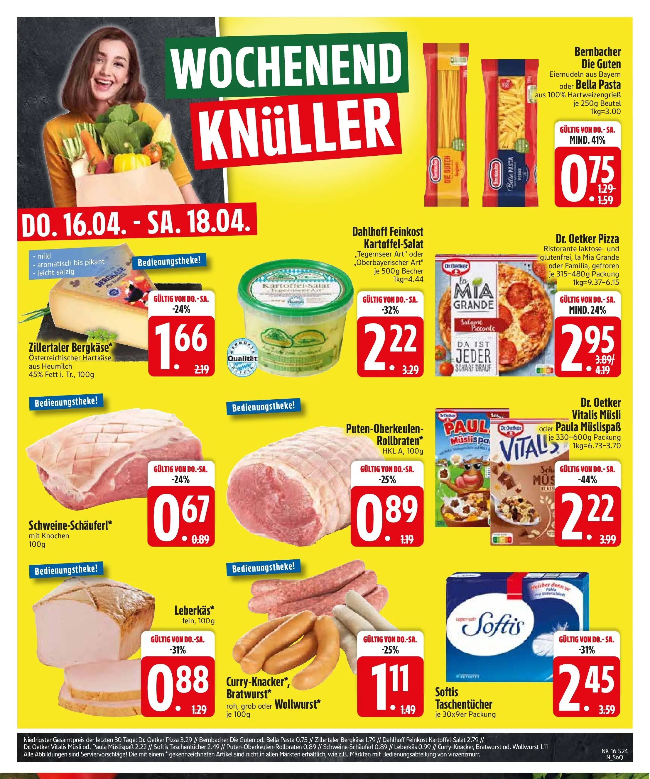 Edeka prospekt Zwiesel	 (ab 13.04.2026) » Angebote Online | Seite: 26 | Produkte: Musli, Bratwurst, Pasta, Pizza