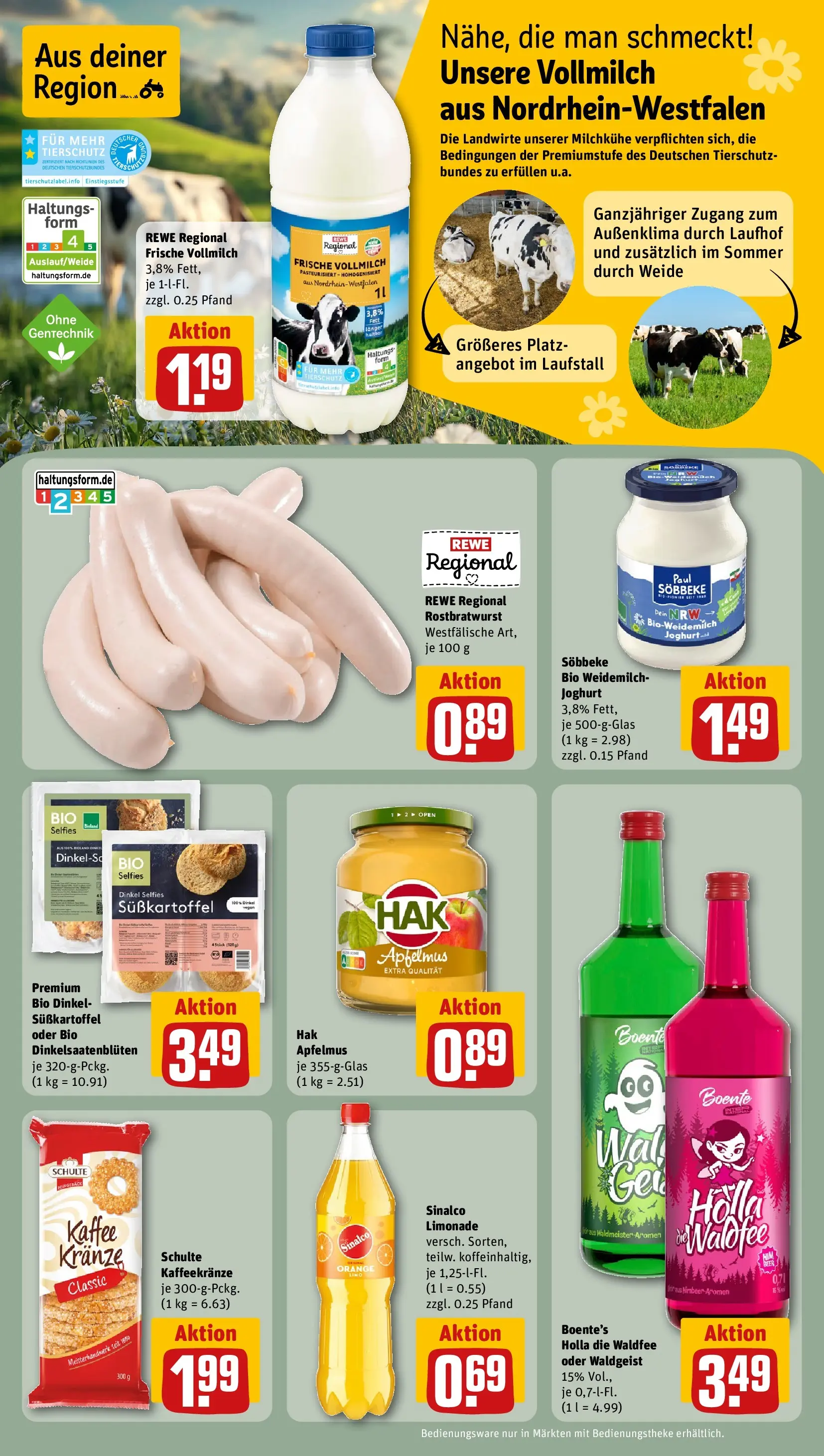 REWE Prospekt ab 20.04.2026 zum Blättern » Angebote | Seite: 21