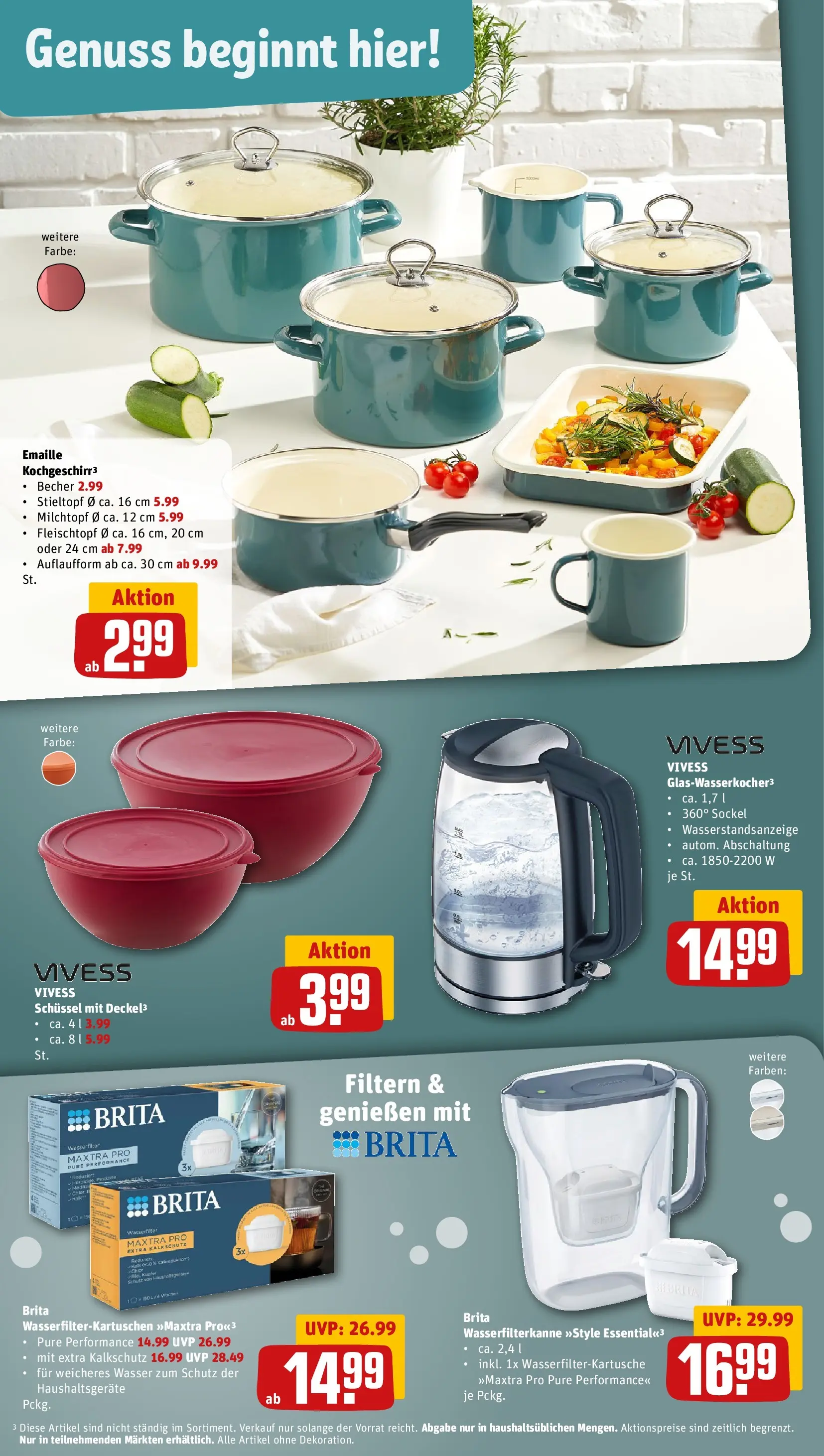 REWE Prospekt ab 20.04.2026 zum Blättern » Angebote | Seite: 32 | Produkte: Wasser