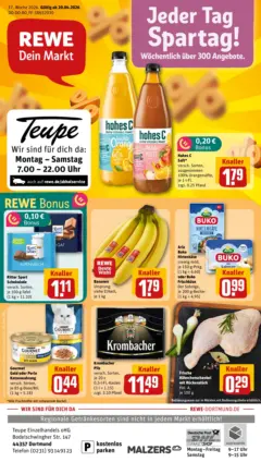 Rewe Prospekt Dortmund	 ab 20.04.2026 gültig