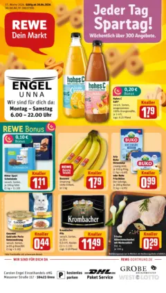 Rewe Prospekt Unna	 ab 20.04.2026 gültig