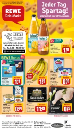Rewe Prospekt Bönen	 ab 20.04.2026 gültig