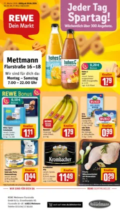 Rewe Prospekt Mettmann	 ab 20.04.2026 gültig