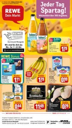 Rewe Prospekt Dortmund	 ab 20.04.2026 gültig