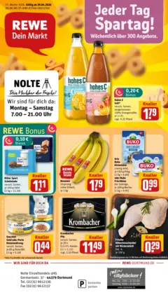 Rewe Prospekt Dortmund	 ab 20.04.2026 gültig