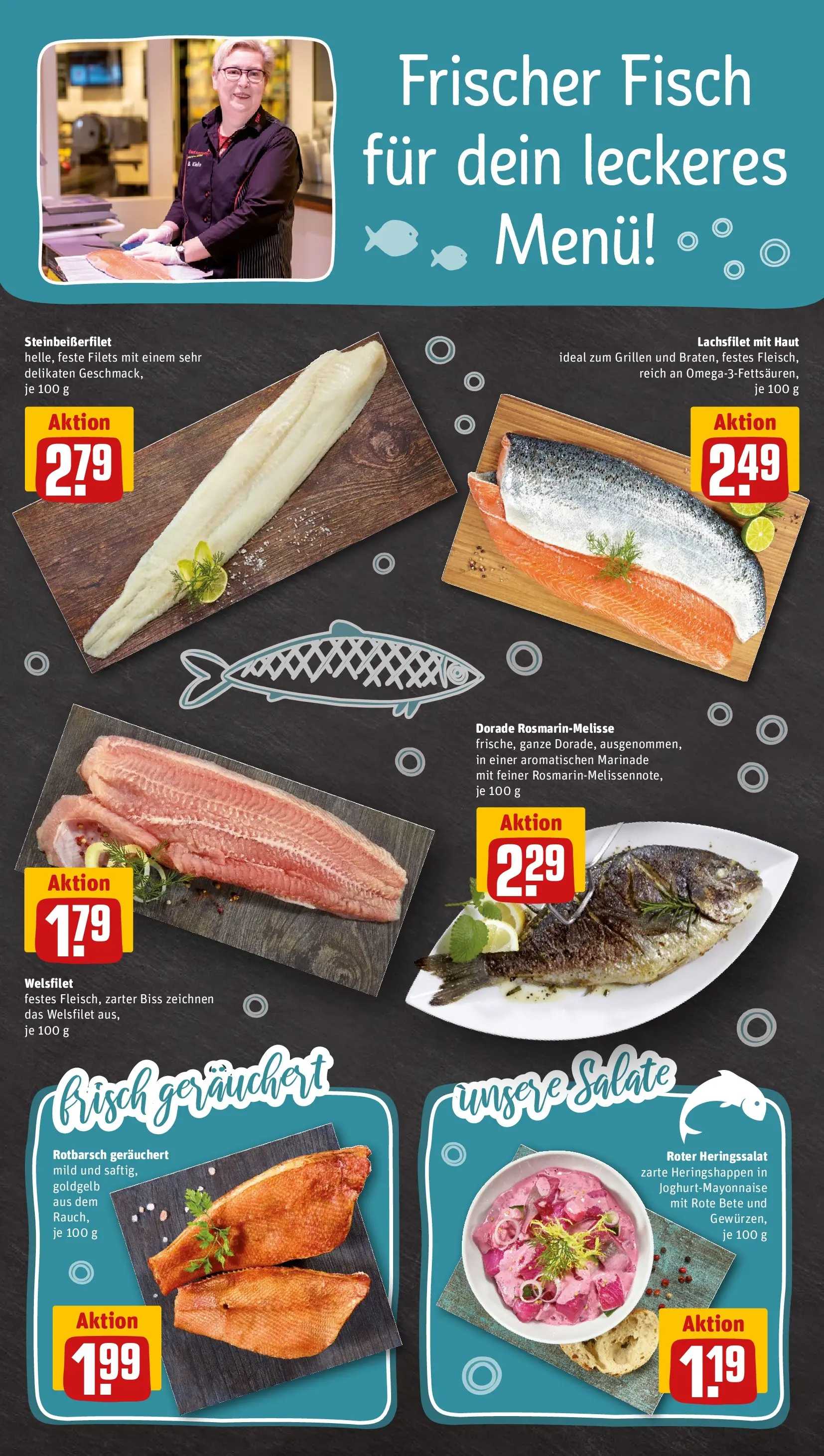 REWE Prospekt ab 20.04.2026 zum Blättern » Angebote | Seite: 31 | Produkte: Dorade, Fisch