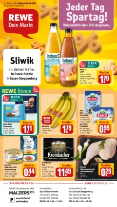 Rewe Prospekt Essen / Stoppenberg	 ab 20.04.2026 gültig