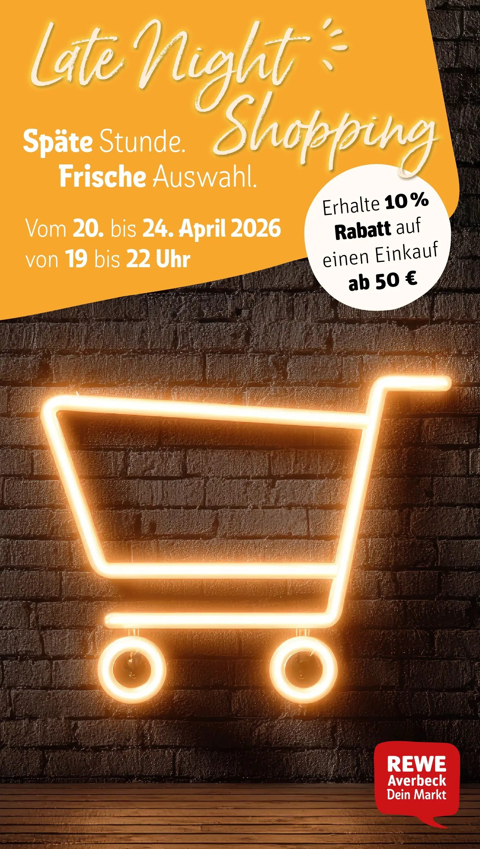 REWE Prospekt ab 20.04.2026 zum Blättern » Angebote | Seite: 1 | Produkte: Uhr