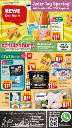 Schöfferhofer Grapefruit, Weizen versch. Sorten, je 6 x 0,33-l-Fl.-Sixpack zzgl. 0.48 Pfand ab 20.04.2026 gültig | Seite: 23