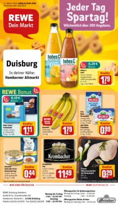 Rewe Prospekt Duisburg	 ab 20.04.2026 gültig