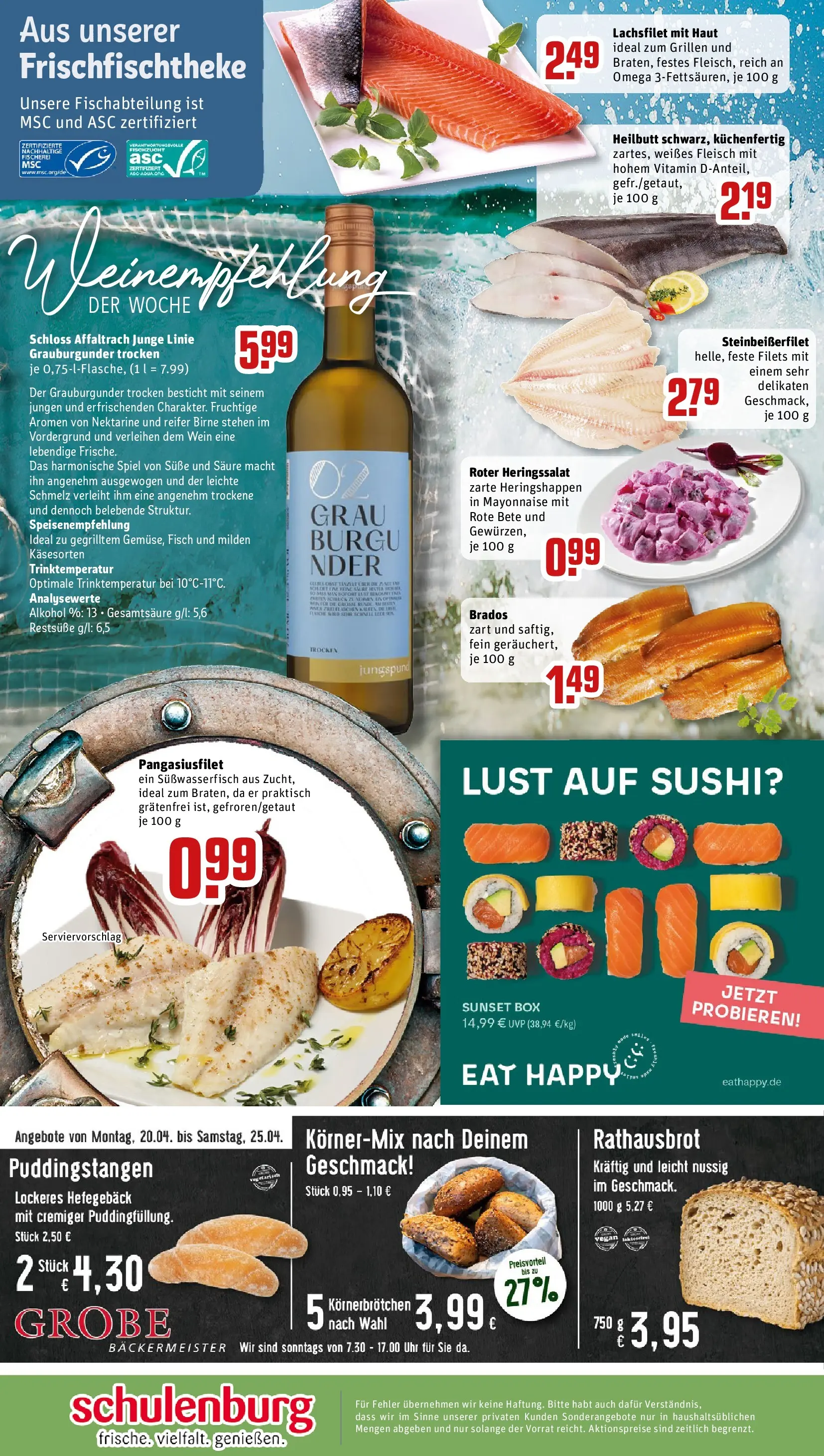REWE Prospekt ab 20.04.2026 zum Blättern » Angebote | Seite: 31 | Produkte: Box, Birne, Fleisch, Uhr