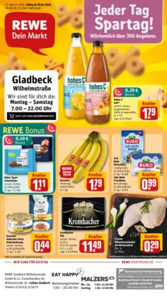 Rewe Prospekt Gladbeck	 ab 20.04.2026 gültig