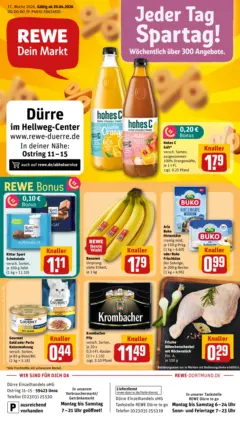 Rewe Prospekt Unna	 ab 20.04.2026 gültig