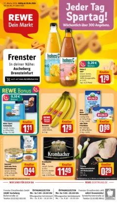 Rewe Prospekt Drensteinfurt	 ab 20.04.2026 gültig