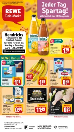 Rewe Prospekt Gladbeck	 ab 20.04.2026 gültig