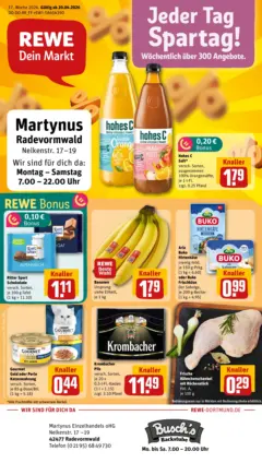 Rewe Prospekt Radevormwald	 ab 20.04.2026 gültig