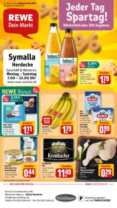 Rewe Prospekt Herdecke	 ab 20.04.2026 gültig