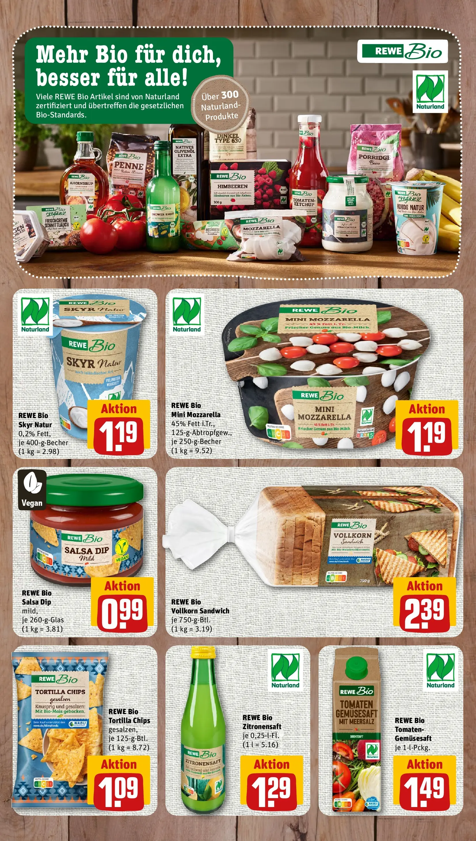 REWE Prospekt ab 20.04.2026 zum Blättern » Angebote | Seite: 7 | Produkte: Himbeeren, Mozzarella, Tomaten, Chips