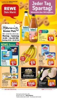 Rewe Prospekt Münster	 ab 20.04.2026 gültig