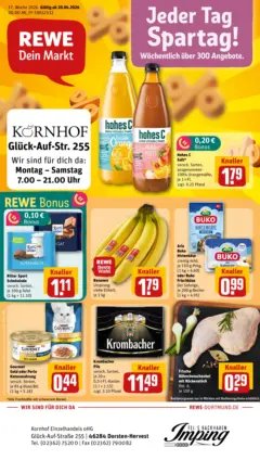 Rewe Prospekt Dorsten	 ab 20.04.2026 gültig