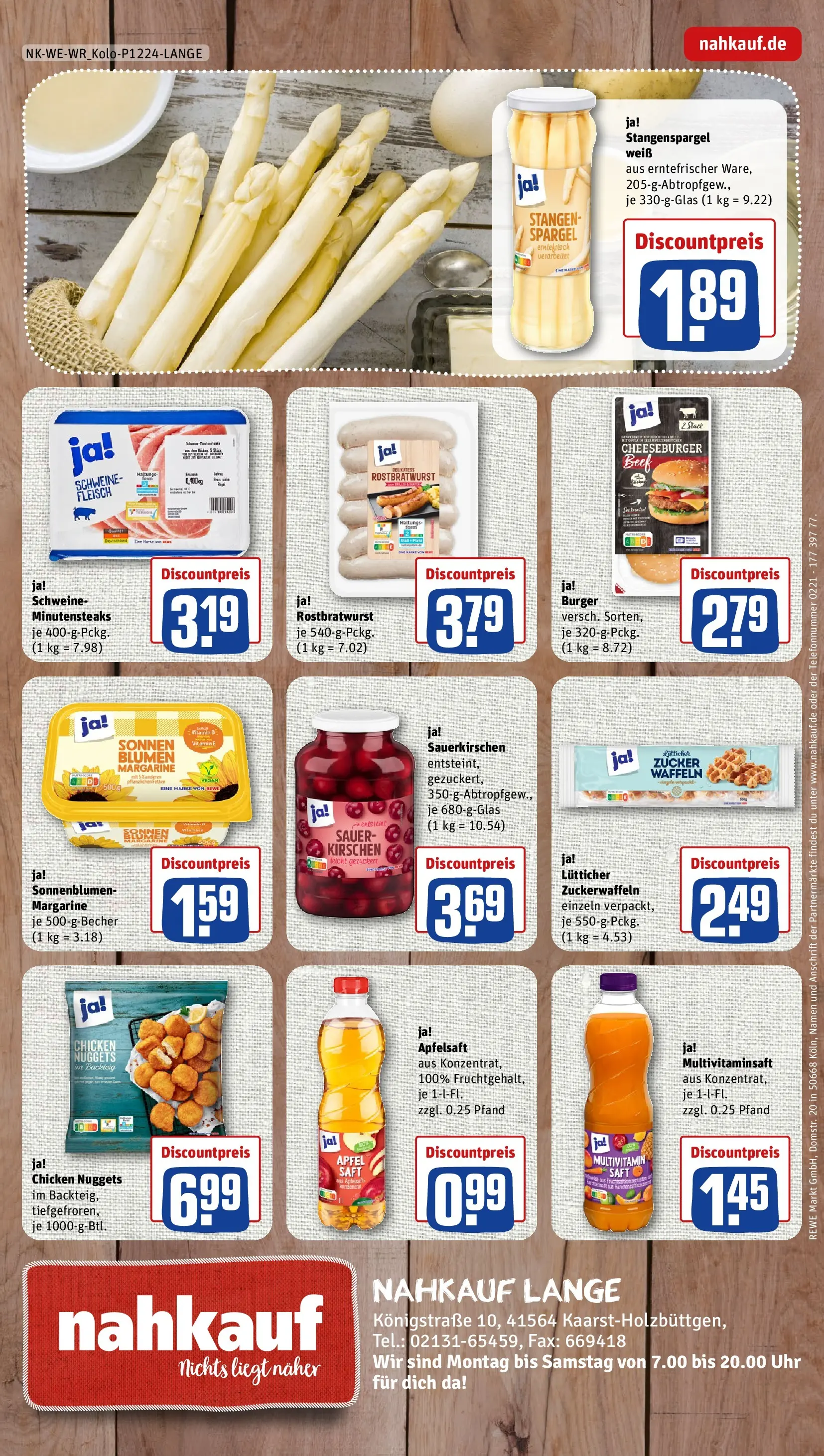 REWE Prospekt ab 20.04.2026 zum Blättern » Angebote | Seite: 8 | Produkte: Blumen, Burger, Äpfel, Apple