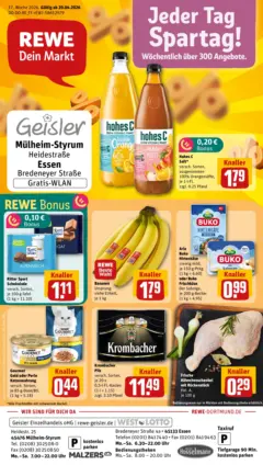 Rewe Prospekt Mülheim An Der Ruhr	 ab 20.04.2026 gültig