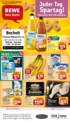 Rewe Prospekt Bocholt	 ab 20.04.2026 gültig