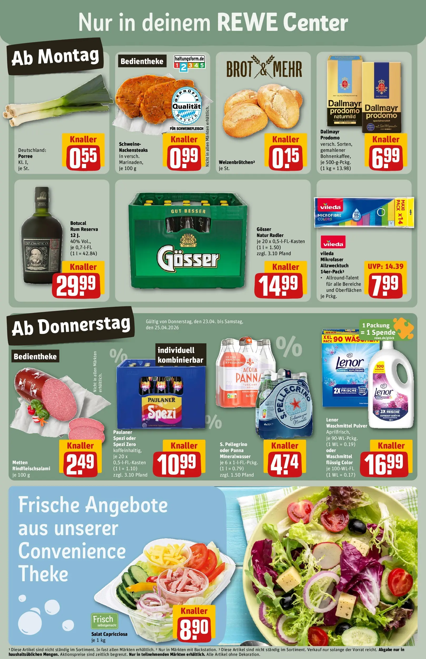 REWE Prospekt ab 20.04.2026 zum Blättern » Angebote | Seite: 3