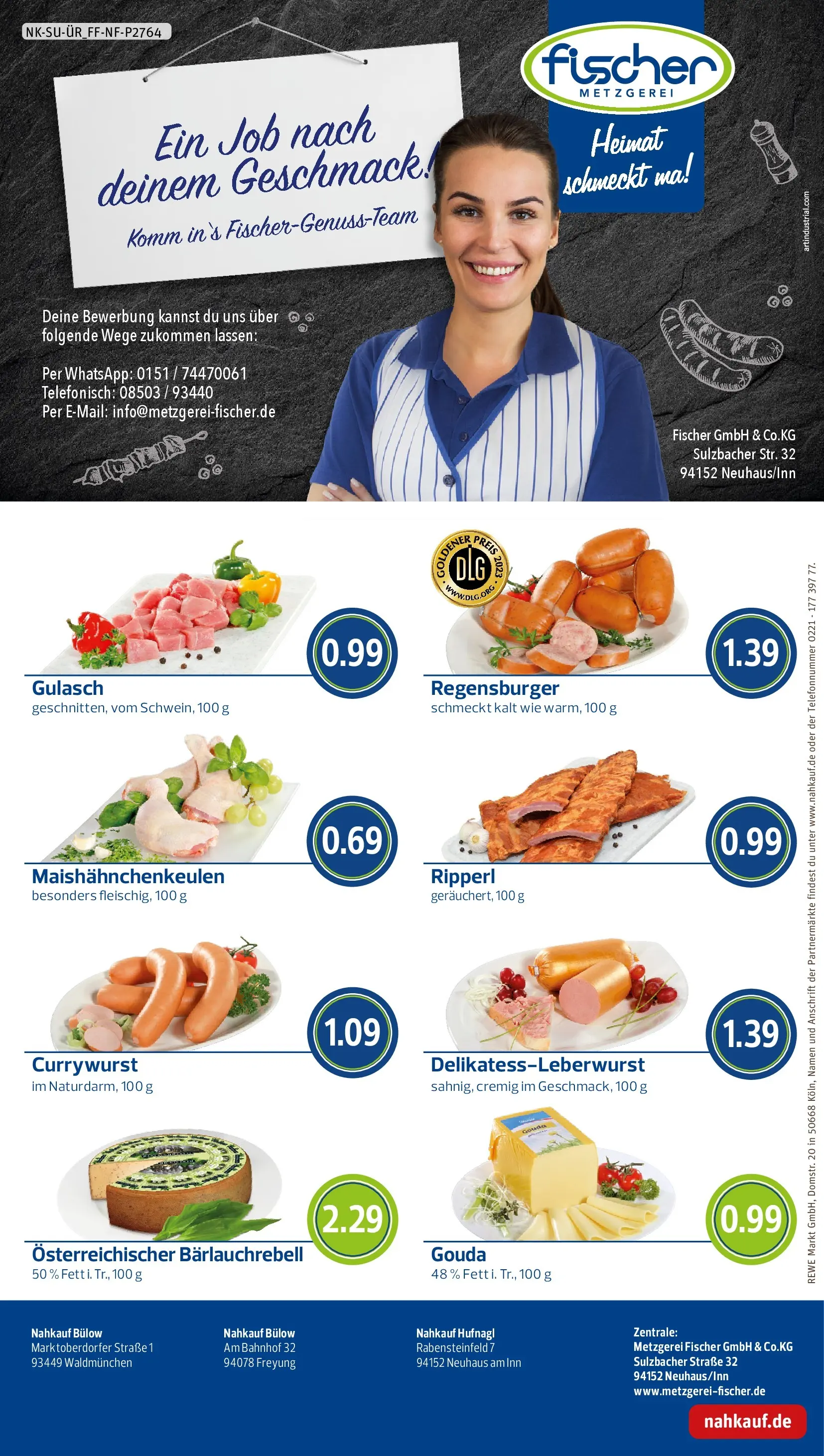 REWE Prospekt ab 20.04.2026 zum Blättern » Angebote | Seite: 8 | Produkte: Gouda, Gulasch